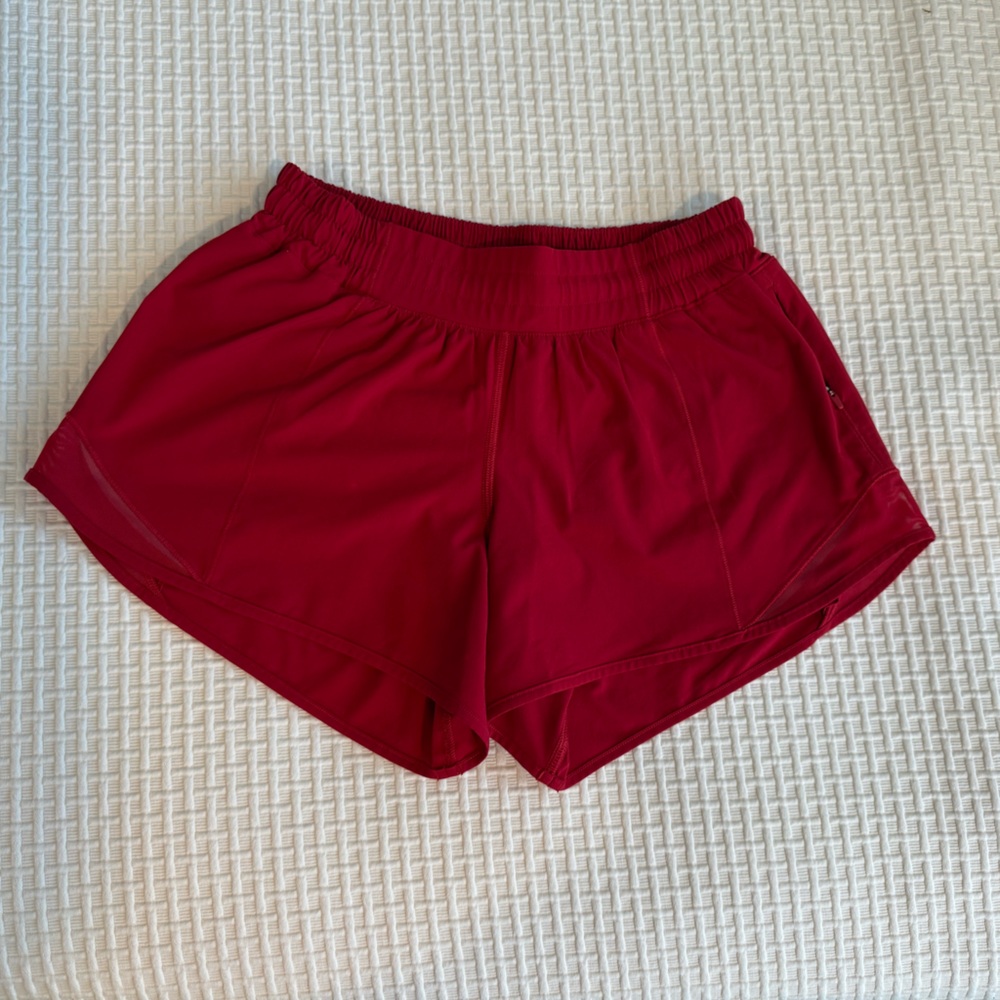 Lululemon Athletica Hotty Hot Low-Rise Lined Short 4”
